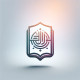 A logo for a platform that provides authentic Islamic content based on the Quran and Hadith [with a modern touch] [that reflects wisdom and knowledge]